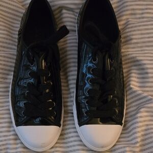 Cole Haan Black Patent Leather Sneakers